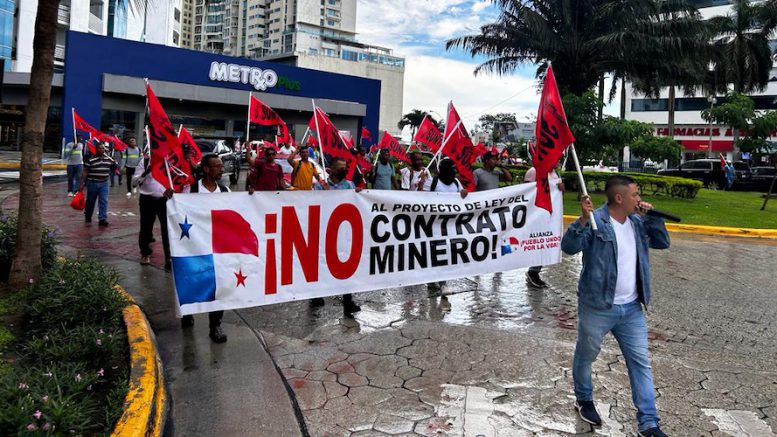 Panama Congress decides fate of First Quantum mine contract