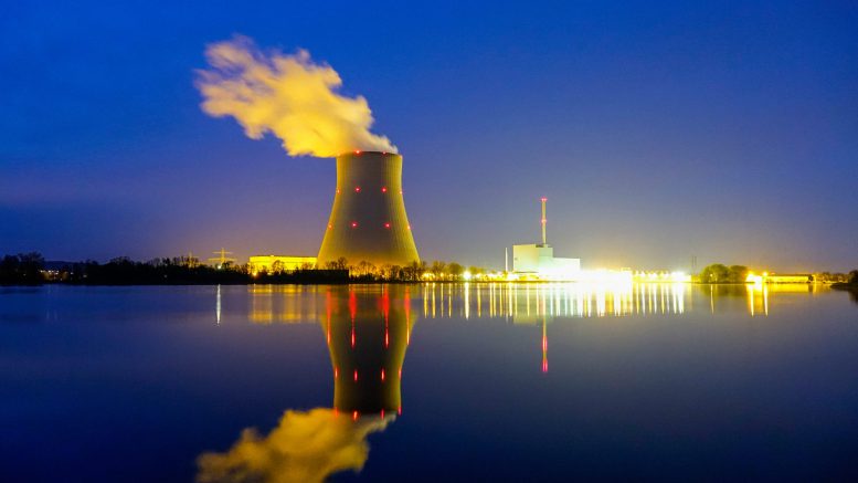 Nuclear Plant Uranium Price Stock Photo