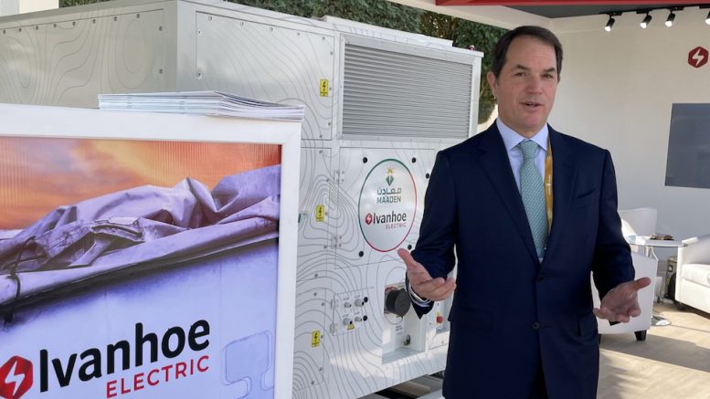 Ivanhoe Electric Taylor Melvin