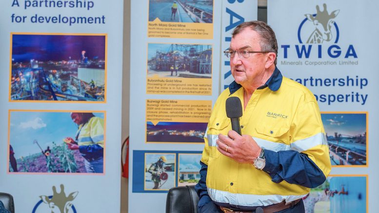 Barrick Gold Tanzania airport