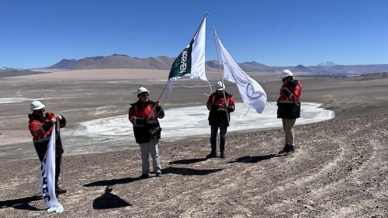Marhen Lithium executives in Catamarca