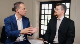 Abra Silver CEO John Miniotis with Lazenby