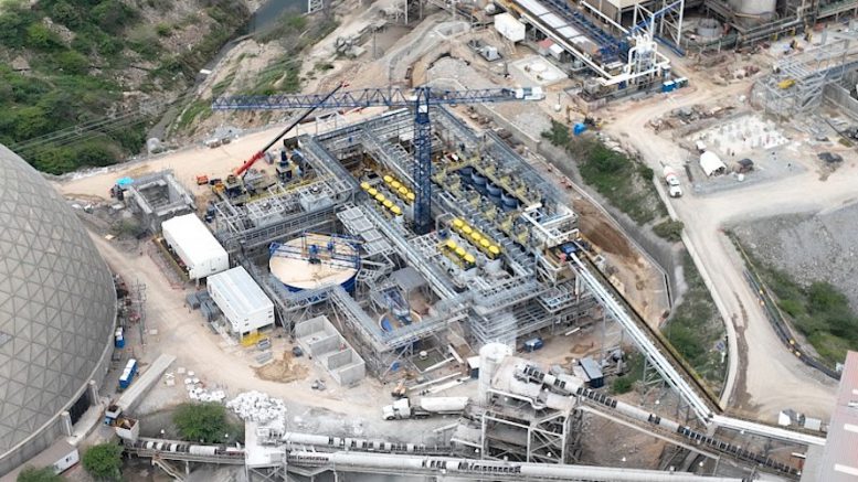 Torex Gold begins copper concentrate production at Media Luna