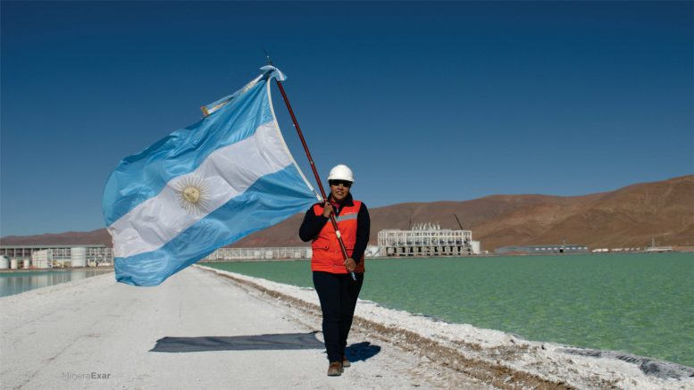 Cauchari-Olaroz lithium project Minera Exar