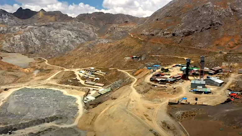 Sierra Metal's Yauricocha mine in Peru hits full production