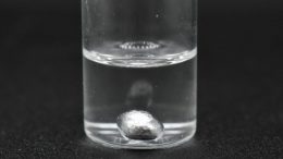 Extracted gallium from Rio Tinto’s alumina refining process.