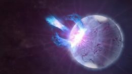 Magnetar Eruption Forms Gold