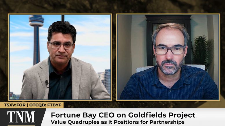 JV video: Fortune Bay’s Goldfields study resets value case