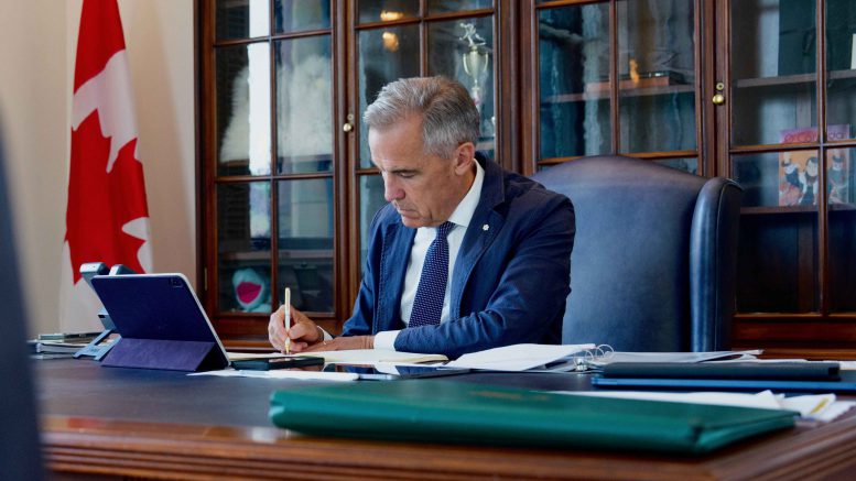 Canadian Prime Minister Mark Carney