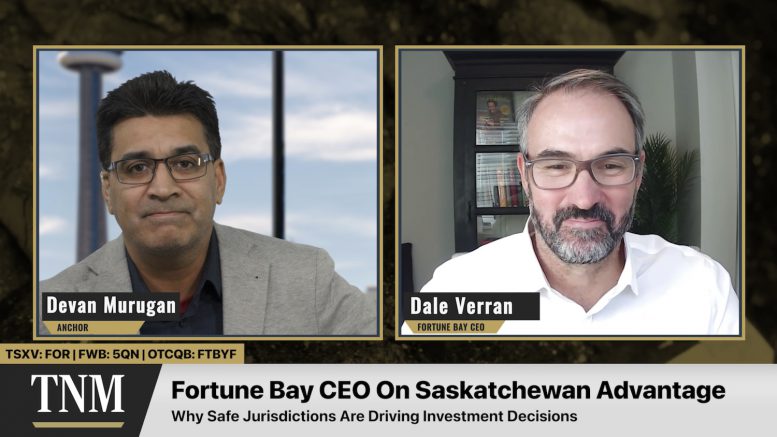 JV Video: Fortune Bay pitches Goldfields de-risking strategy