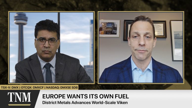 JV Video: District Metals readies Viken PEA as Sweden reopens uranium