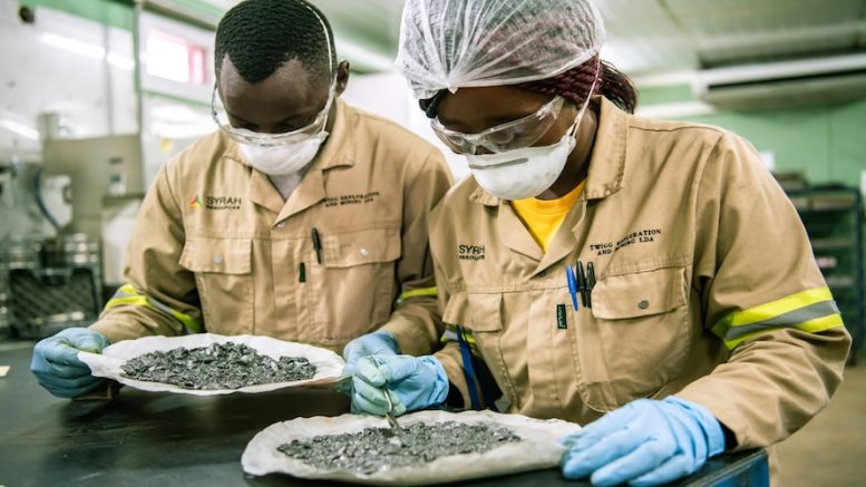 US agency to take 20% stake in graphite miner Syrah Resources