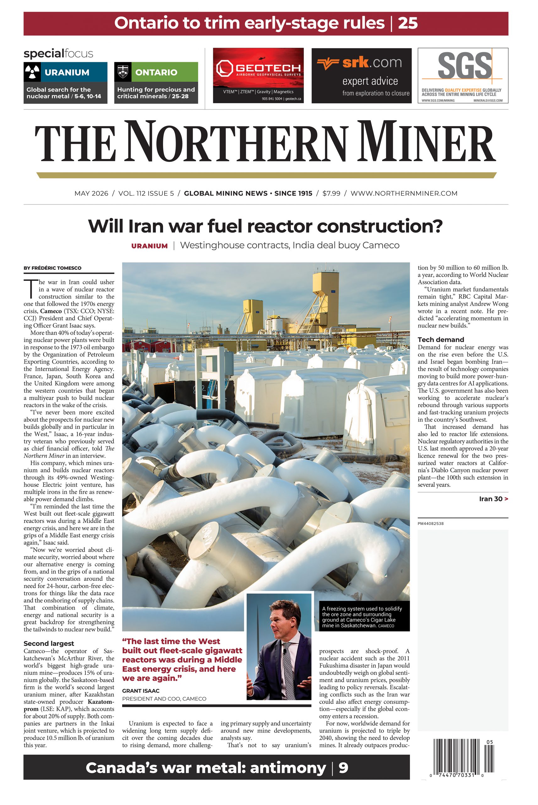 The Northern Miner May 2026 Vol 112 Issue 5