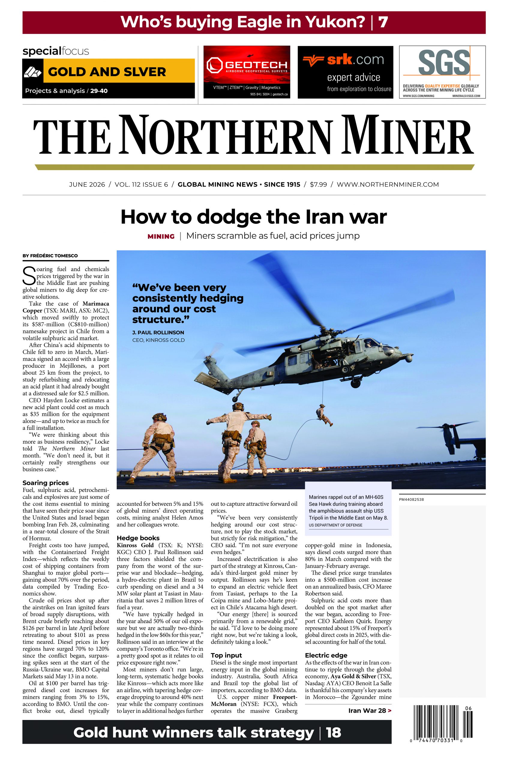 The Northern Miner June 2026 Volume 112 Issue 6