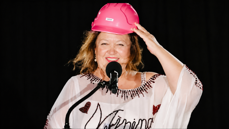 Rinehart invests $50M in X-ray tech for ore, cancer