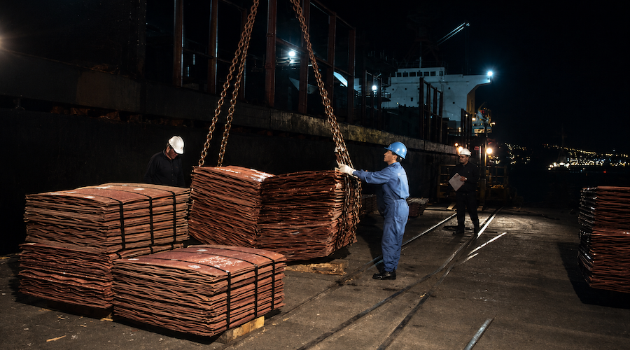 Available LME copper stocks surge 50%, easing squeeze